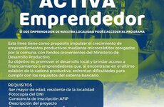 Imagen de Alvear impulsa el crecimiento de emprendedores con el programa #ActivaEmprendedor