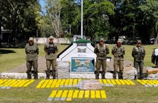 Imagen de Salta: incautan más de 200 kilos de cocaína en un operativo de Gendarmería