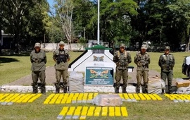 Imagen de Salta: incautan más de 200 kilos de cocaína en un operativo de Gendarmería
