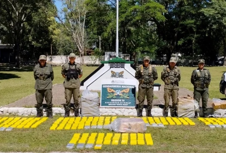 Imagen de Salta: incautan más de 200 kilos de cocaína en un operativo de Gendarmería