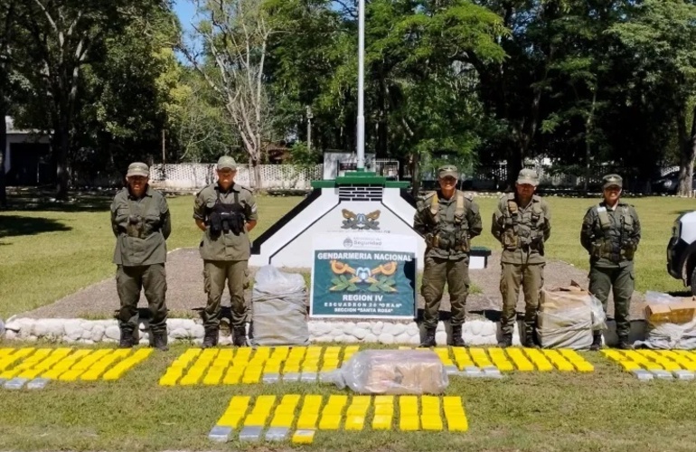 Imagen de Salta: incautan más de 200 kilos de cocaína en un operativo de Gendarmería