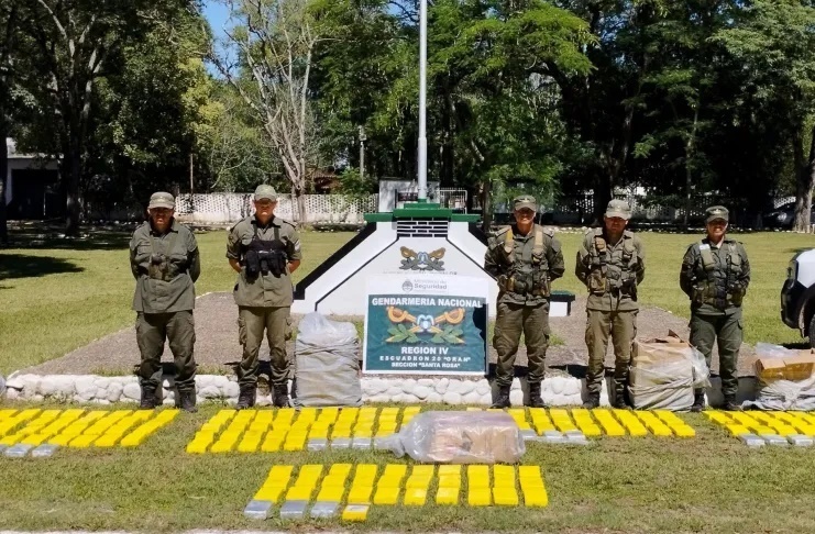 Imagen de Salta: incautan más de 200 kilos de cocaína en un operativo de Gendarmería