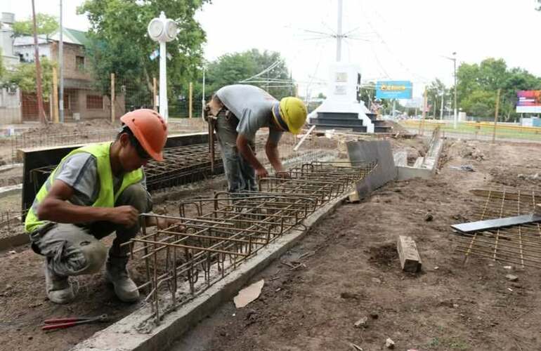 Imagen de Avanzan las obras en el Paseo Sanmartiniano de Arroyo Seco