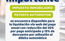 Imagen de Alvear Informa: Boletas de impuestos disponibles online