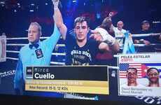 Imagen de Mirco Cuello noqueó a Christian Olivo y va por el título mundial Pluma WBA