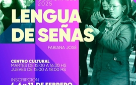 Los interesados podrán inscribirse el 4, 6 y 11 de febrero en el horario que se desarrollará la actividad.