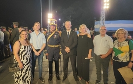 El evento realizado en San Lorenzo cont&oacute; con la presencia del Gobernador Maximiliano Pullaro.