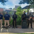 La Policía allanó una casa en Villa Gobernador Gálvez por la amenaza a una familia de Alvear