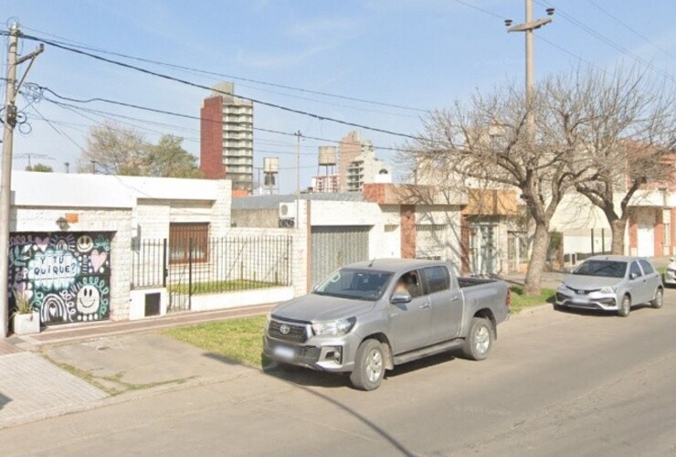 Dorrego al 2100, donde se encuentra "Y tú Quique", la ludoteca donde ocurrió el hecho. (Google Street View)