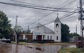 La capilla est&aacute; en la intersecci&oacute;n de Humberto Primo e Infante.