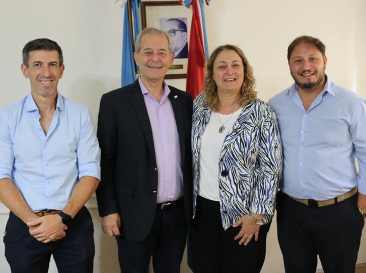 Las autoridades se reunieron con la Ministra de Salud, Silvia Ciancio.