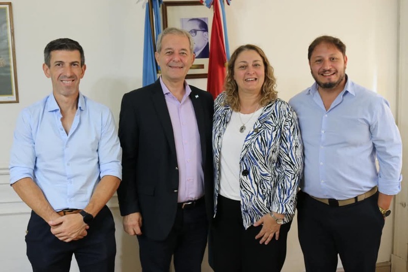 Las autoridades se reunieron con la Ministra de Salud, Silvia Ciancio.