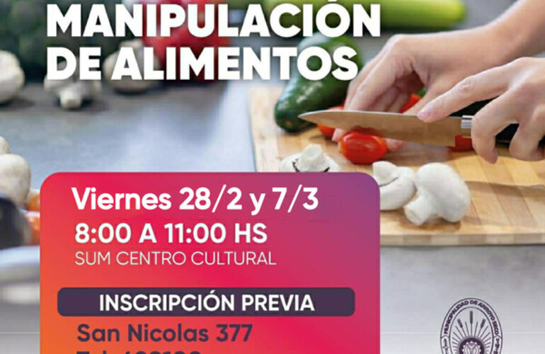 Tendr&aacute; lugar los d&iacute;as 28/2 y 7/3, con inscripci&oacute;n previa.