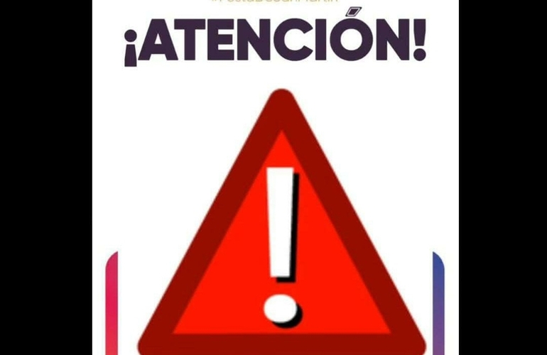 Si se presenta esta situaci&oacute;n, llamar a Control Urbano: 3402 512716.