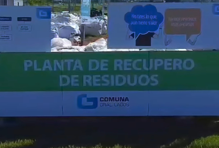 Imagen de La Planta de Reciclaje de General Lagos cumple 4 años.