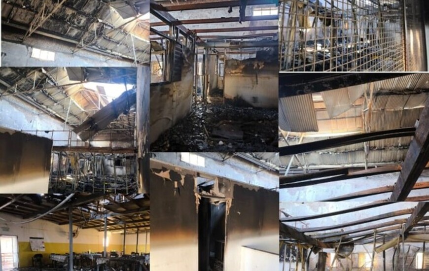 Imagen de Piden colaboración para un centro de rehabilitación que se incendió y que aloja a jóvenes de nuestra ciudad