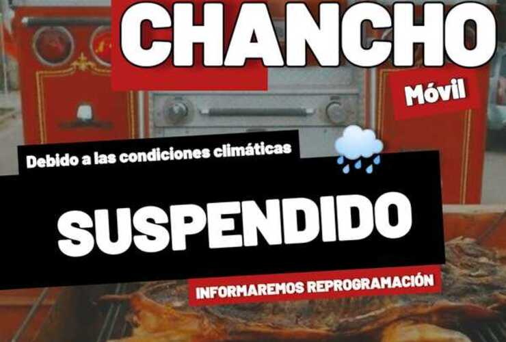 Imagen de Suspendieron el Chancho Móvil por razones climáticas