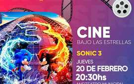 Imagen de Cine Bajo las Estrellas en Arroyo Seco: Proyecci&oacute;n de Sonic 3 en el Anfiteatro