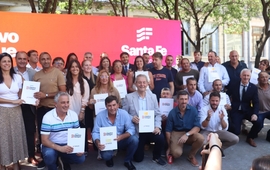 El evento estuvo encabezado, en Rosario, por el Gobernador Maximiliano Pullaro.