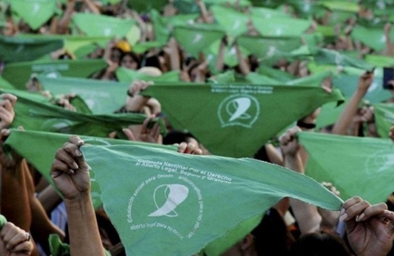 Imagen de La Campaña por el Derecho al Aborto Legal convoca a un pañuelazo verde en Rosario