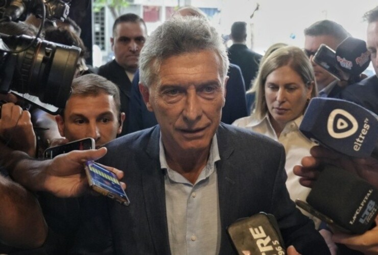 Macri adelantó que el caso de Milei y la presunta estafa cripto "es un hecho grave". (Alan Monzón/Rosario3)