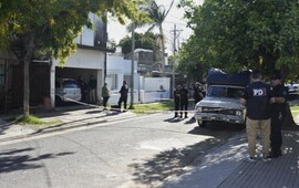 Oggero fue asesinada este martes al salir de su casa en Pasaje Prusia al 6700, en barrio Belgrano. (Alan Monzón/Rosario3)