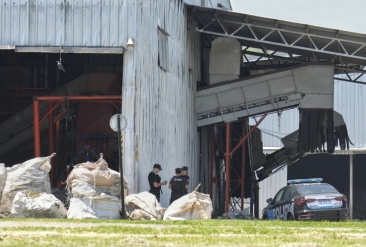 El lugar en el que ocurrió el lamentable hallazgo (Alan Monzón/Rosario3)