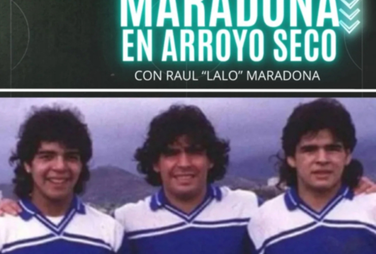 Imagen de Amigos de la Estación hará la 'Copa Maradona' con la vista de Lalo Maradona.