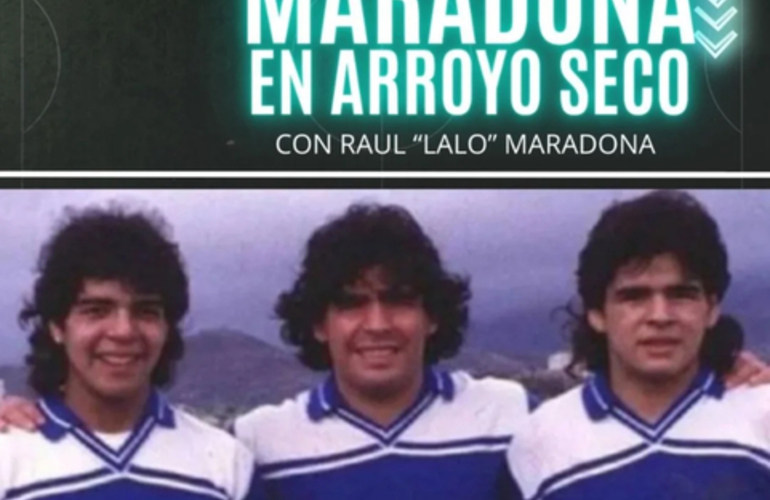 Imagen de Amigos de la Estación hará la 'Copa Maradona' con la vista de Lalo Maradona.