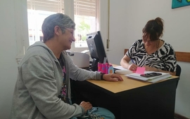 El espacio funciona hace tres meses y es atendido por la profesional Natalia Roma.
