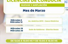 Imagen de Alvear: el Juzgado de Faltas informa las fechas de capacitación para la licencia de conducir