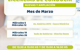 Imagen de Alvear: el Juzgado de Faltas informa las fechas de capacitación para la licencia de conducir