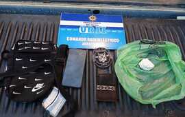 El procedimiento fue ayer en la zona de Independencia y Kennedy.