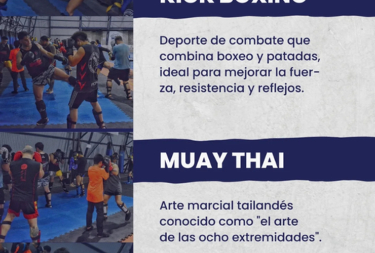 Imagen de Kick Boxing y Muay Thai en Central Argentino.