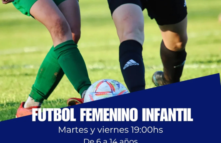 Imagen de Arranca el Fútbol Femenino Infantil en A.S.A.C.