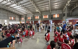 Imagen de Inicio de clases en la Escuela Primaria 'Juan Larrea' 144.