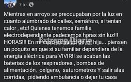 Imagen de Madres electrodependientes alzan su voz por los cortes de luz: "Con la vida y salud no se jode"
