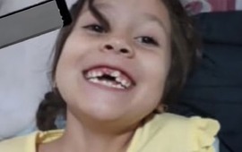 Kim Gómez, la niña asesinada por dos ladrones menores de edad en La Plata.