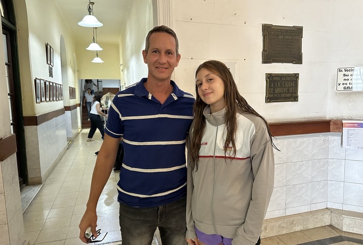 Imagen de Alfonsina Cekada recibió aporte económico del Fondo del Deporte para el Nacional de Natación.