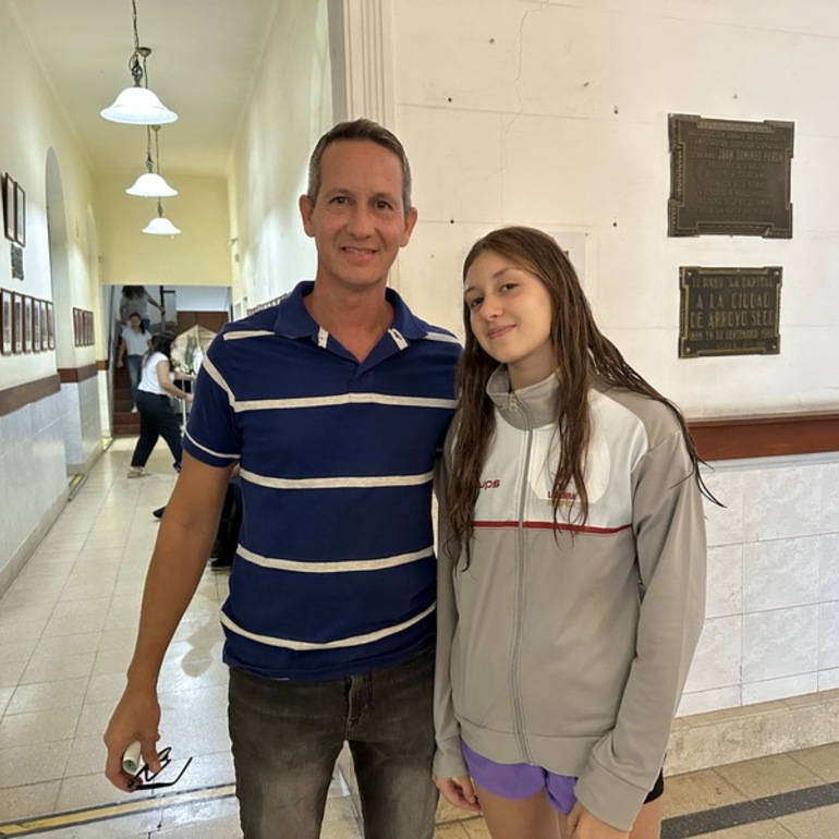 Imagen de Alfonsina Cekada recibió aporte económico del Fondo del Deporte para el Nacional de Natación.