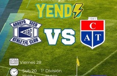 Imagen de A.S.A.C. y C.A.T. se enfrentan en la fecha 1 del Torneo Apertura de la Liga Regional del Sud.