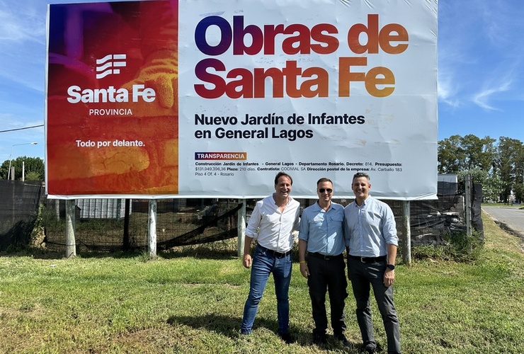 Imagen de Firma de convenios para retomar con las obras del Jardín de Infantes y Viviendas del Santa Anita.
