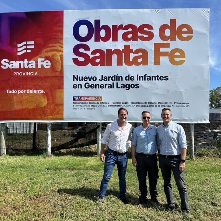 Imagen de Firma de convenios para retomar con las obras del Jardín de Infantes y Viviendas del Santa Anita.