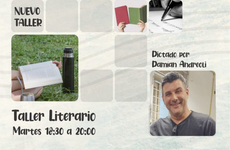 Imagen de Taller Literario en el Centro Cultural, a cargo de Damián Andreoli.