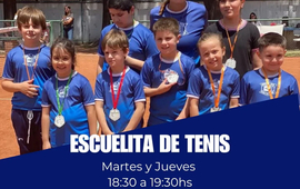 Imagen de Iniciaron las clases de la Escuelita de Tenis de A.S.A.C.