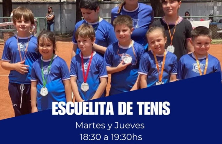 Imagen de Iniciaron las clases de la Escuelita de Tenis de A.S.A.C.