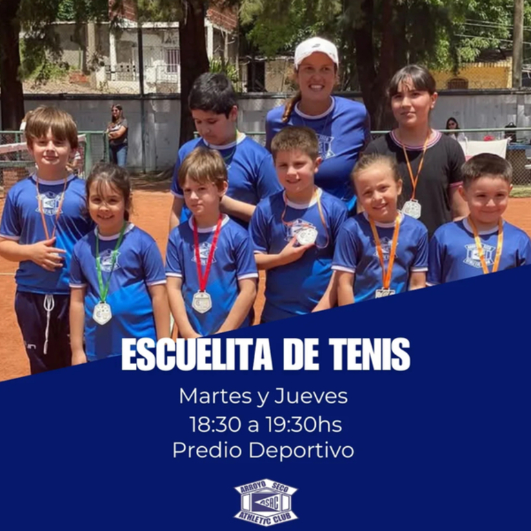 Imagen de Iniciaron las clases de la Escuelita de Tenis de A.S.A.C.