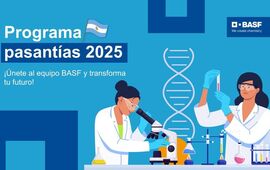 Imagen de BASF anuncia una nueva edición del Programa de Pasantías 2025