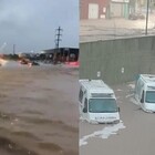 Imágenes impactantes de la inundación en Bahía Blanca. (X)