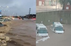 Imágenes impactantes de la inundación en Bahía Blanca. (X)